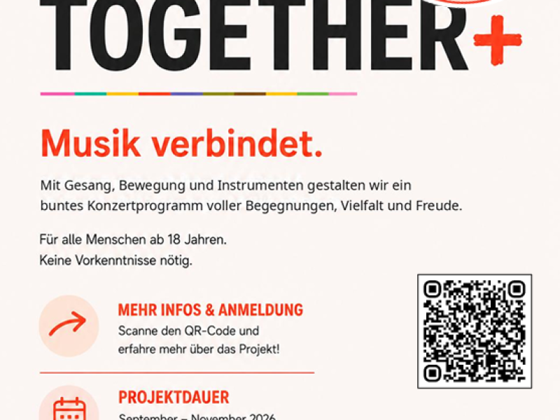 Flyer Projektausschreibung Offene Probe